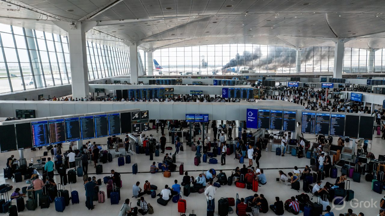 Chaos at DXB: Four Injured Following Direct Impact Amid Regional Escalation