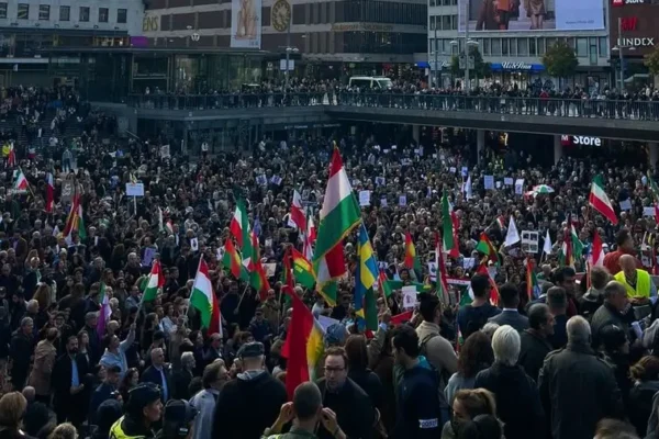 Stockholm protesters demand end to US-Israeli military strikes