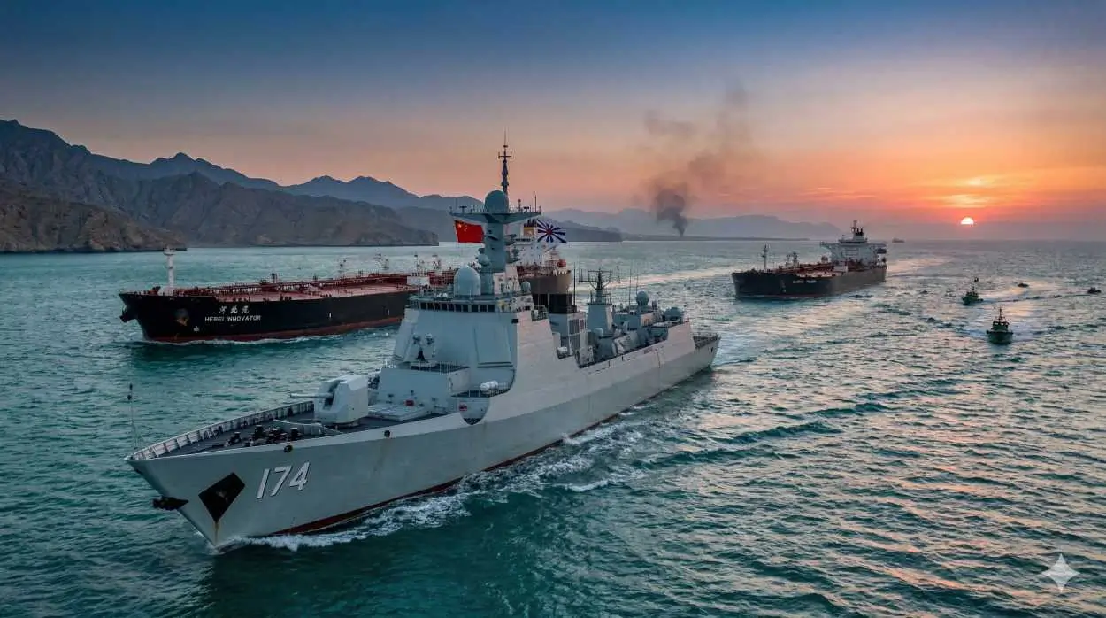 Unexplained Blaze Kills Indian Sailor Amid US-Iran Clashes in Strait of Hormuz
