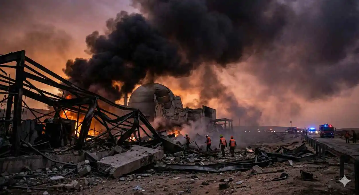 Tehran goes dark as US and Israeli strikes hit power grid