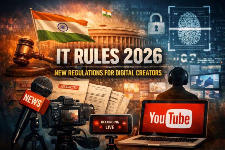 India’s 2026 IT Rules Kills the Free Web for Independent Journalists