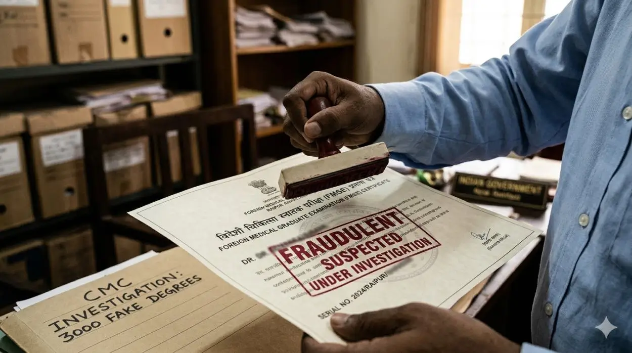 3000 doctors with fake degrees in Chhattisgarh under investigation