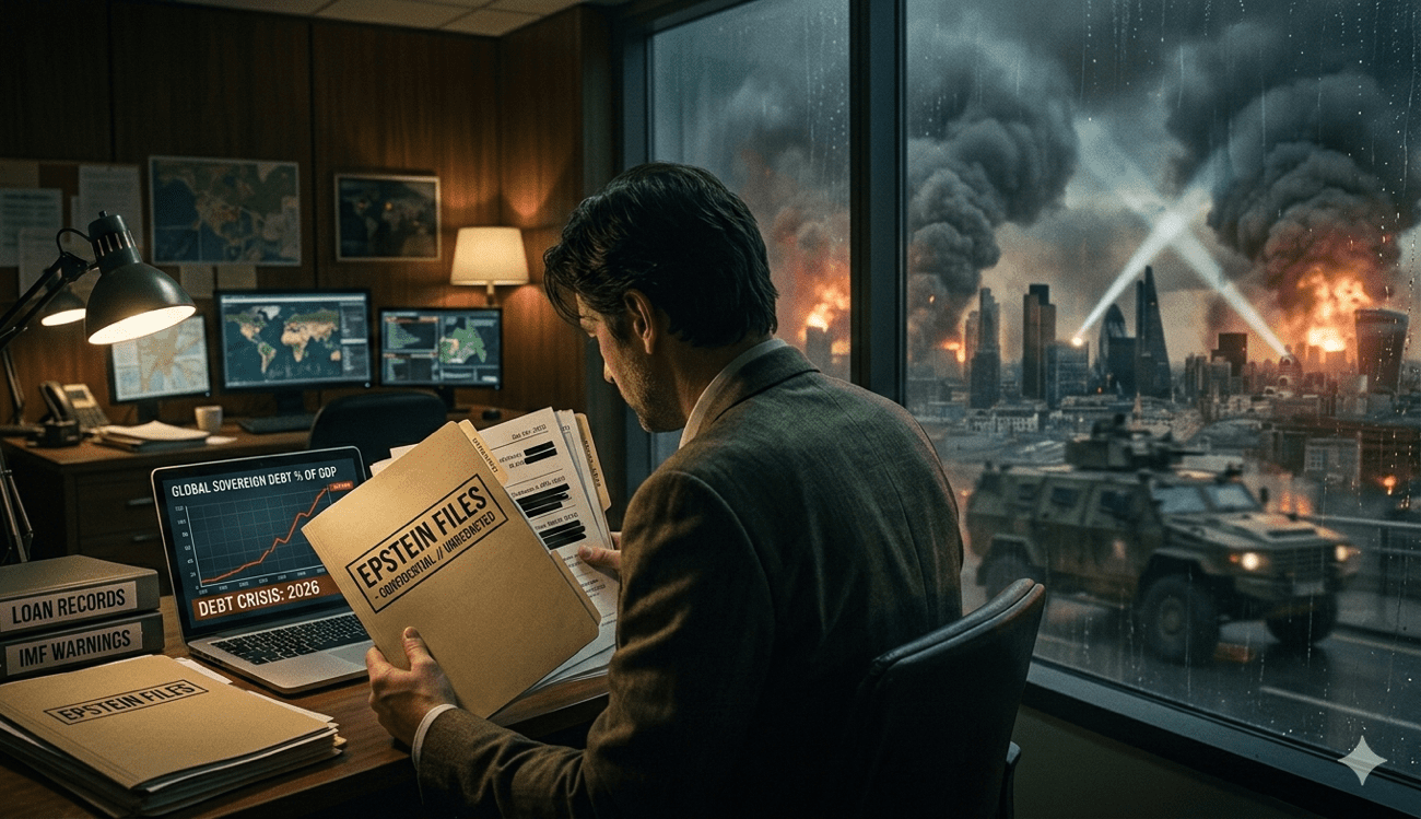 The Great Diversion: Are Global Conflicts a Smoke Screen for the Epstein Files and a Looming Debt Collapse?