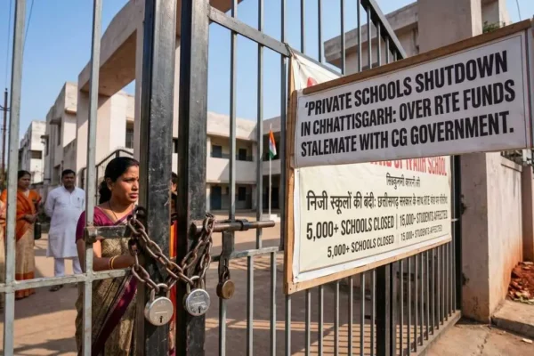 5,000 Chhattisgarh Private Schools Shut Down Over RTE Funds