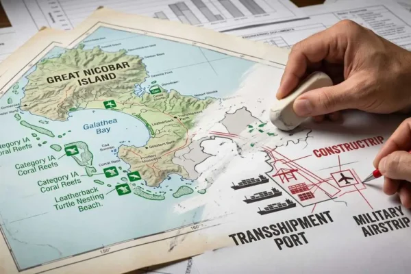 ₹81000 Crore Great Nicobar Project Moves Forward After Maps Downgrade Protected Coastline