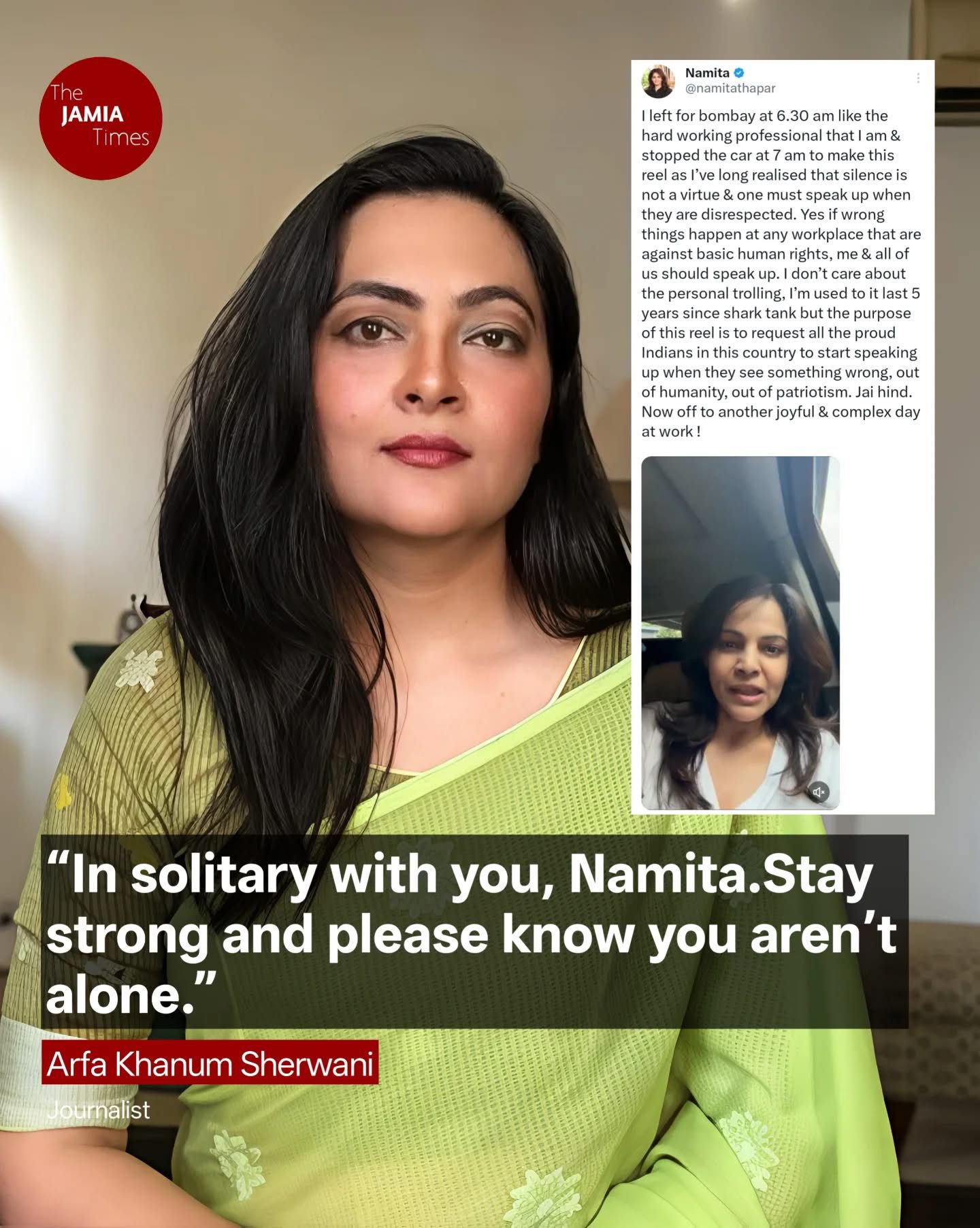 Namita Thapar Urges Workers to Speak Against Abuse