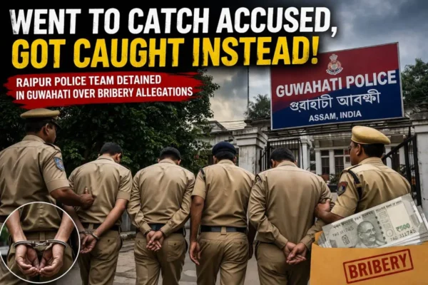 Raipur Cops Go Hunting, End Up Getting Caught in Guwahati