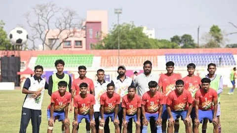 Tribal footballers from Narayanpur surge into Khelo India Tribal Games