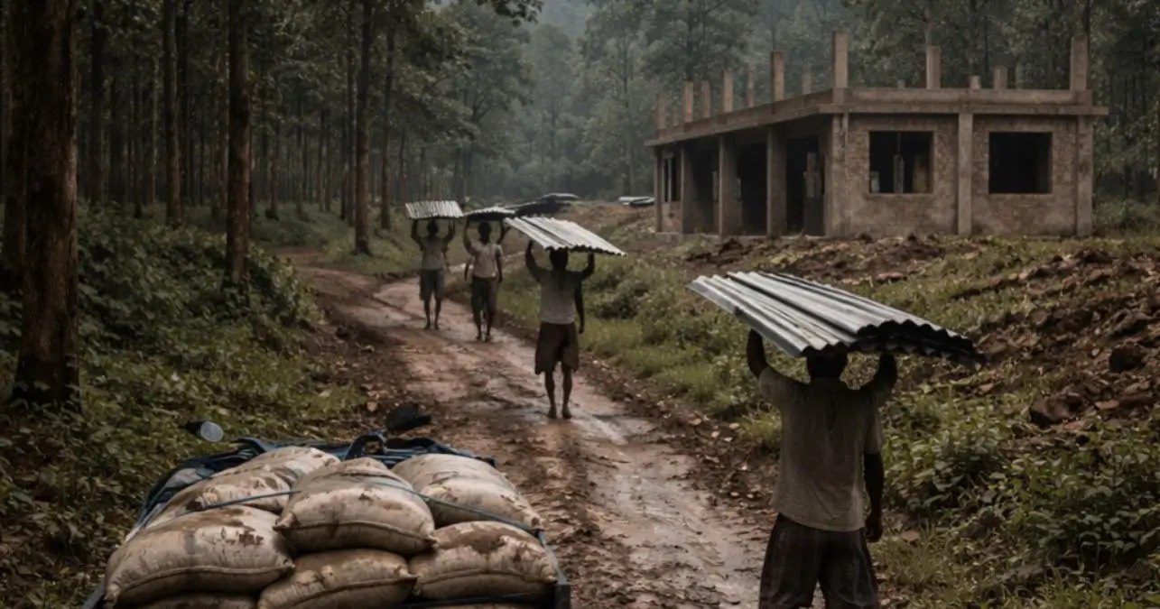 Govt’s Housing Project Finally Rises in Sukma After 13 Years