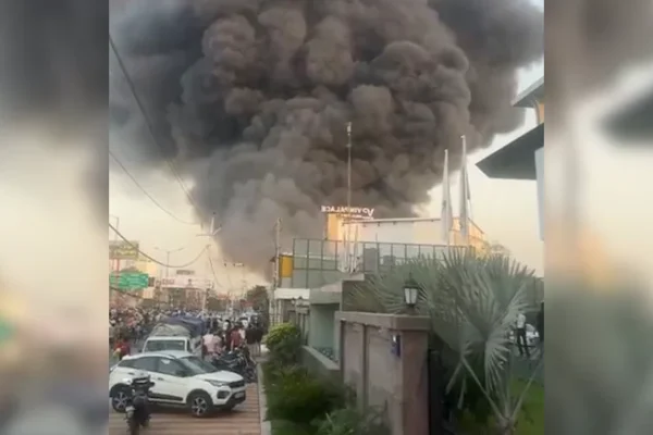 50 LPG cylinder explosions fuel inferno in Lucknow’s Chinhat area