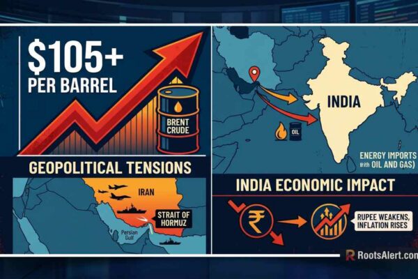 Brent crude breaches $105 as Strait of Hormuz blockade hits day 75