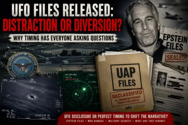 Why Is the Pentagon Releasing UFO Files Right Now ?