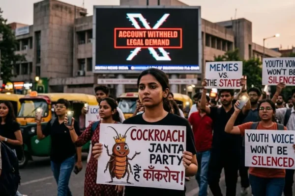 Cockroach Janta Party Banned on X as India Cracks Down on Digital Dissent