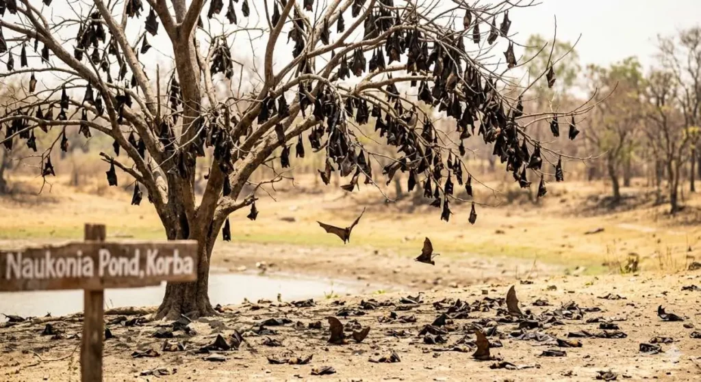 Extreme Heat Leaves Hundreds of Bats Dead at Chhattisgarh 1 IMG 0639