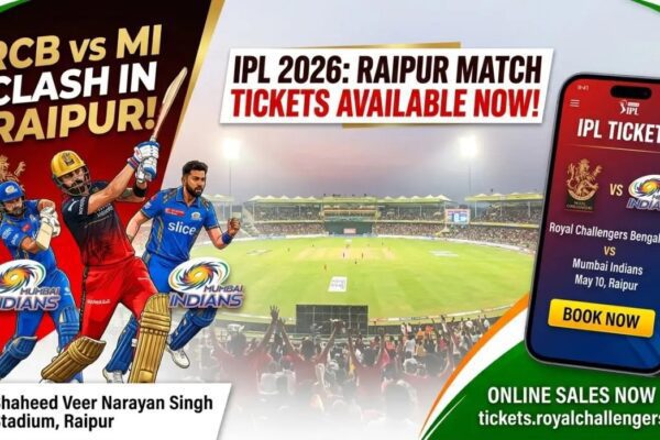 The Wait is Over Raipur: Grab Your RCB vs MI Match Tickets Now 6 The Wait is Over Raipur: Grab Your RCB vs MI Match Tickets Now