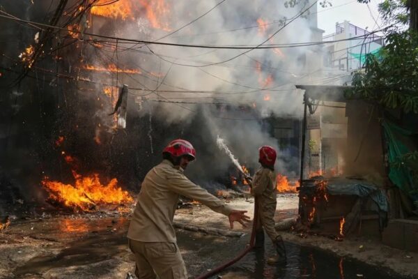 Delhi Malviya Nagar Fire Kills 21 at Lemon Green Restaurant