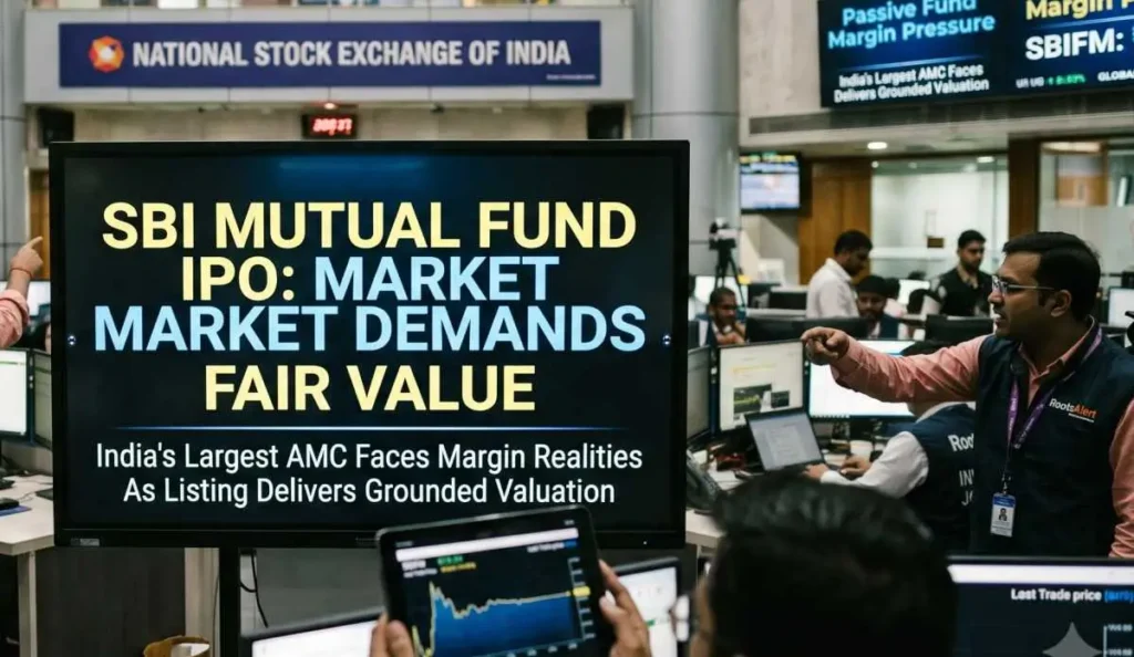 India's Biggest Money Manager Sbi Hits the Stock Market with a Quiet Start 1 Gemini Generated Image yjjlfxyjjlfxyjjl 1