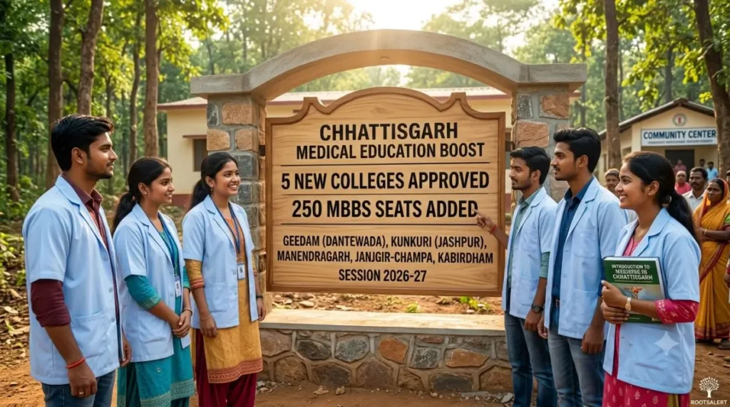 Chhattisgarh gets five new medical colleges and 250 MBBS seats 1 IMG 1850