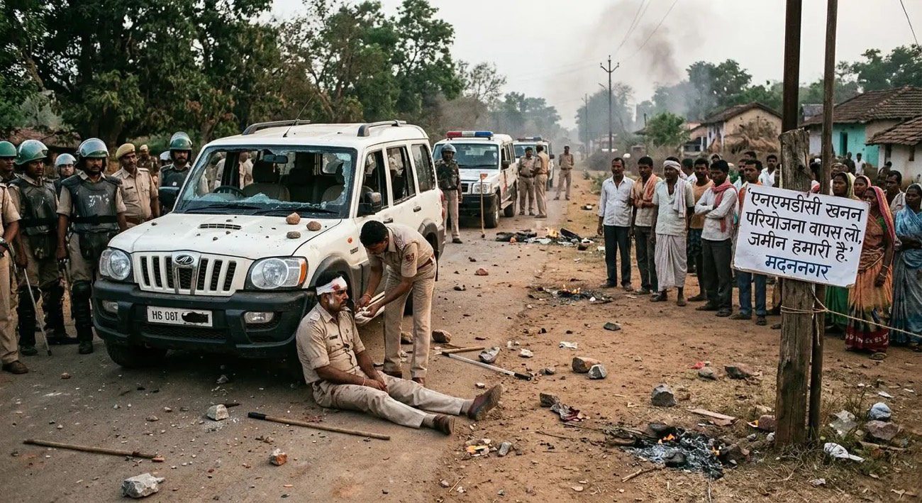 Surajpur villagers resist state-backed NMDC mine after months of opposition