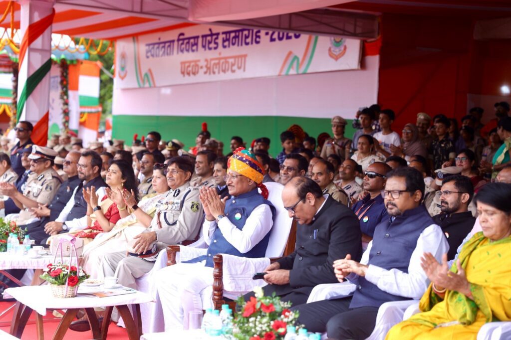 Chief Minister Vishnu Deo Sai Unfurls Tricolour, Declares Naxal-Free Bastar on Independence Day 1 366b4cb5 49f6 4853 ace1 0b796765610c