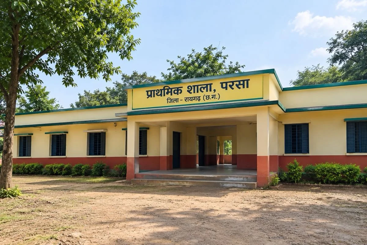 New School Buildings for Parsa: ₹33.90 Lakh Sanctioned for Forest-Belt Children in Raigarh